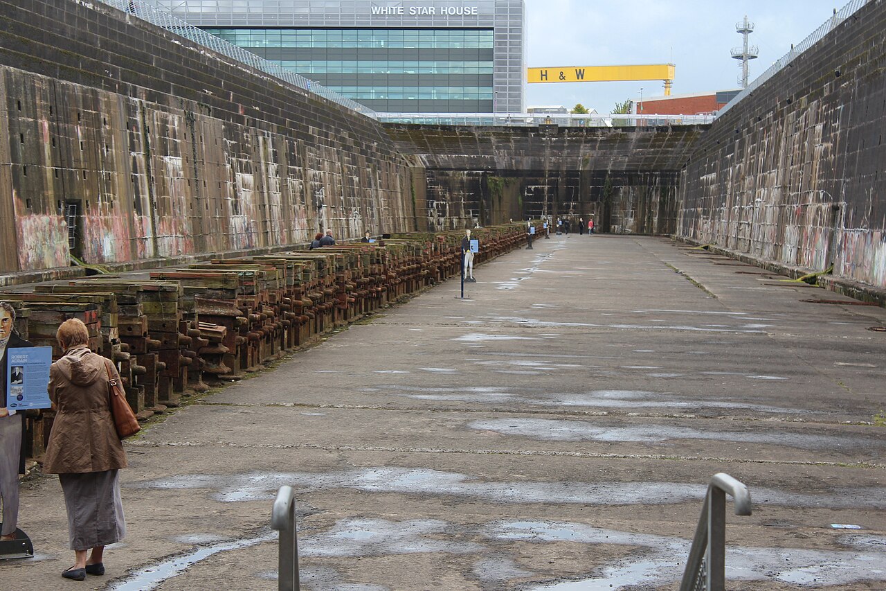 Thompson Graving Dock a Belfast — foto Martinvl, CC BY-SA 4.0
