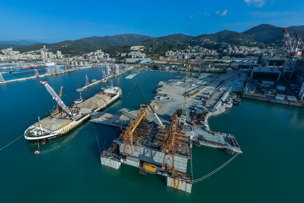 Cantieri in porto: logistica e interferenze